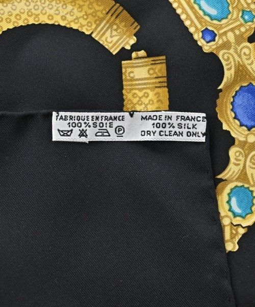 Hermes Bandana Scarf Black — view 7