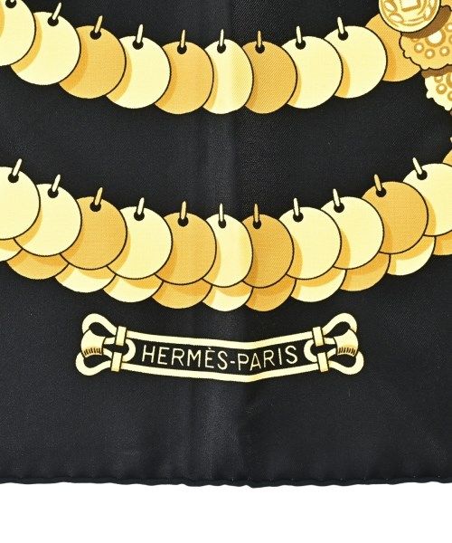 Hermes Bandana Scarf Black — view 3