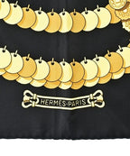 Hermes Bandana Scarf Black — view 3