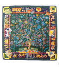 Hermes Bandana Scarf Green