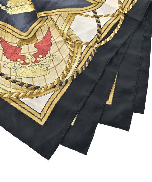 Hermes Bandana Scarf Black — view 2