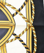 Hermes Bandana Scarf Black — view 4