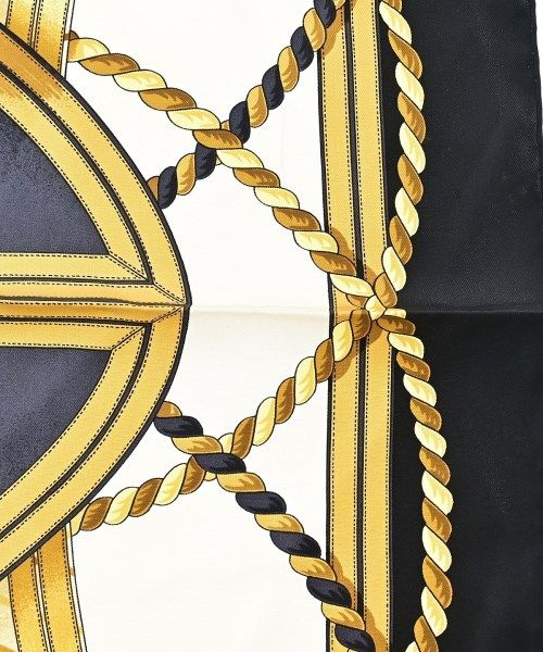Hermes Bandana Scarf Black — view 4