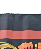 Hermes Bandana Scarf Black — view 3