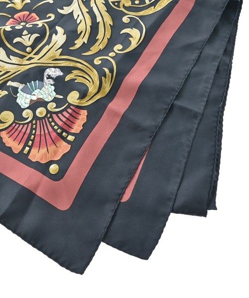 Hermes Bandana Scarf Black — view 2