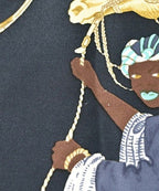 Hermes Bandana Scarf Black — view 5