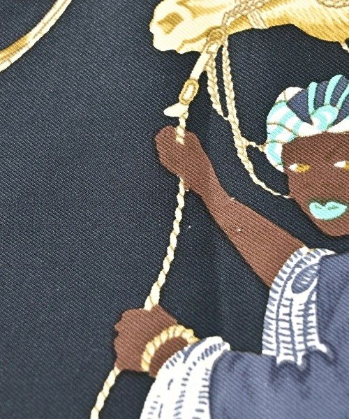 Hermes Bandana Scarf Black — view 5