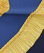 Hermes Bandana Scarf Navy — view 6