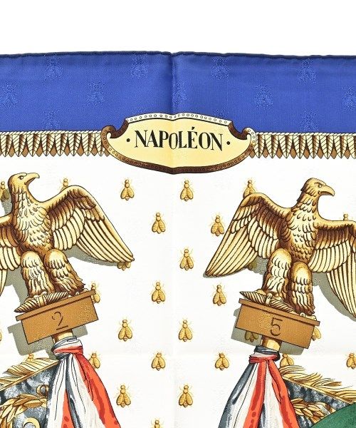 Hermes Bandana Scarf Blue — view 3