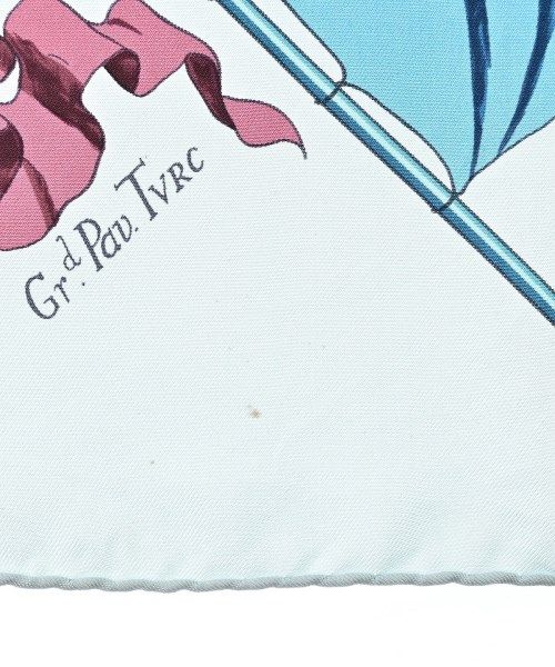 Hermes Bandana Scarf Blue — view 4