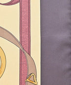 Hermes Bandana Scarf Purple — view 6