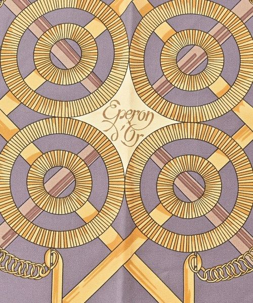 Hermes Bandana Scarf Purple — view 3