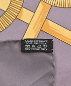 Hermes Bandana Scarf Purple — view 8