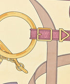 Hermes Bandana Scarf Purple — view 4