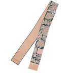 Louis Vuitton Monogram Scarf Silk Twill Pink — view 2