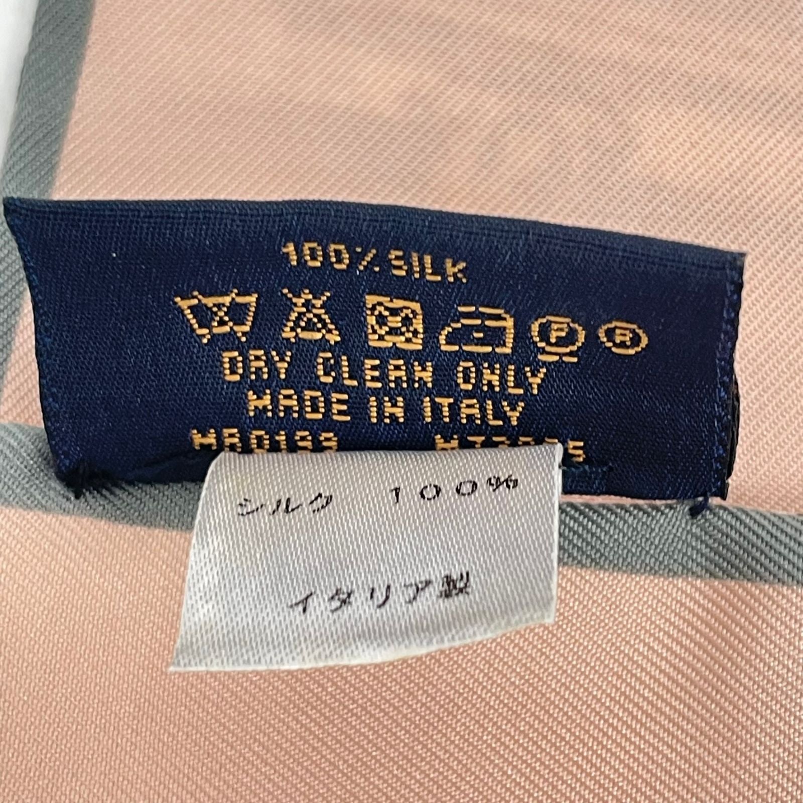 Louis Vuitton Monogram Scarf Silk Twill Pink — view 5
