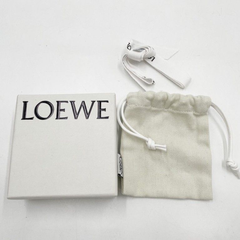 Loewe Necklace Personalization Silver Metal Anagram — view 6