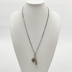 Loewe Necklace Personalization Silver Metal Anagram — view 5