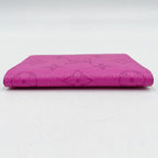Louis Vuitton Card Case Organizer de Poche Pink Taigarama Business Holder — view 3