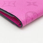 Louis Vuitton Card Case Organizer de Poche Pink Taigarama Business Holder — view 6
