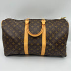 Louis Vuitton Boston Bag Monogram Keepall 45