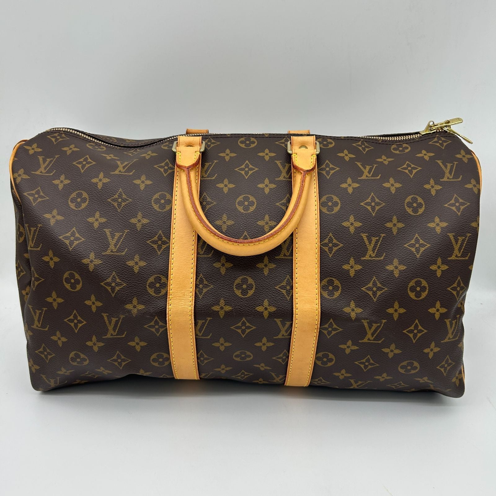 Louis Vuitton Boston Bag Monogram Keepall 45