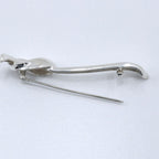 Tiffany & Co Ribbon Motif 925 Sterling Silver Brooch — view 3