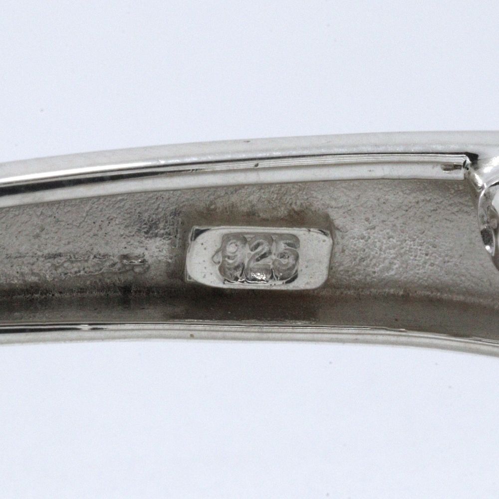 Tiffany & Co Ribbon Motif 925 Sterling Silver Brooch — view 6