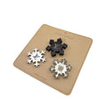 Louis Vuitton Push Pin 3 Piece Set Snowflake Kit Pins Etoile de Neige Brooch