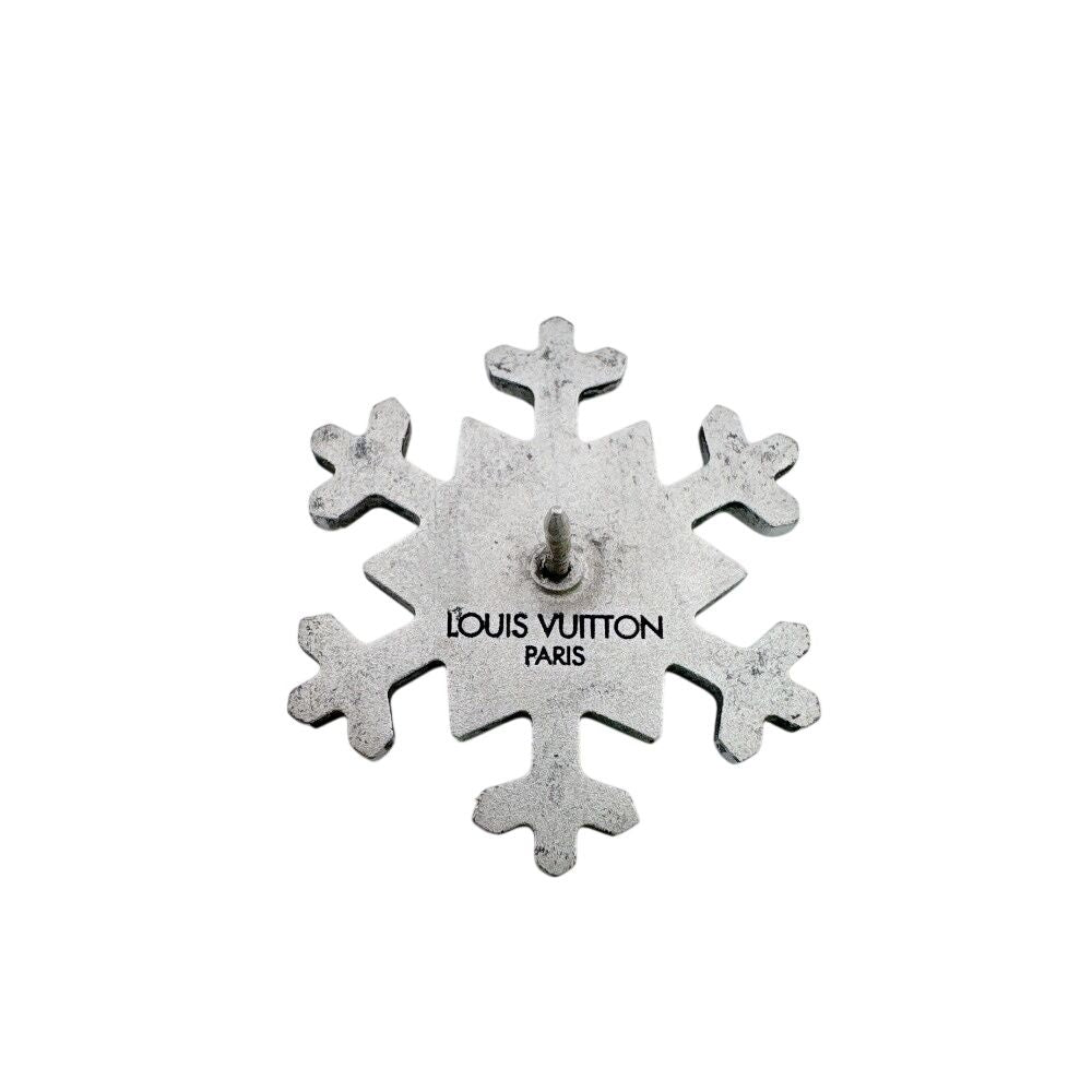 Louis Vuitton Push Pin 3 Piece Set Snowflake Kit Pins Etoile de Neige Brooch — view 8