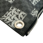 Louis Vuitton Second Christopher Nemes Pochette Jour GM Damier Graphite Clutch — view 3
