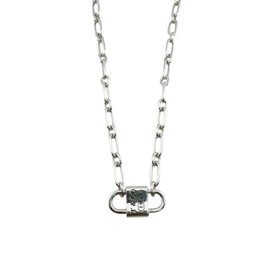 Tiffany & Co Choker Double Lock Necklace — view 3