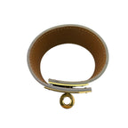 Hermes Bangle Studded Turnlock Wide Tall Bracelet — view 6