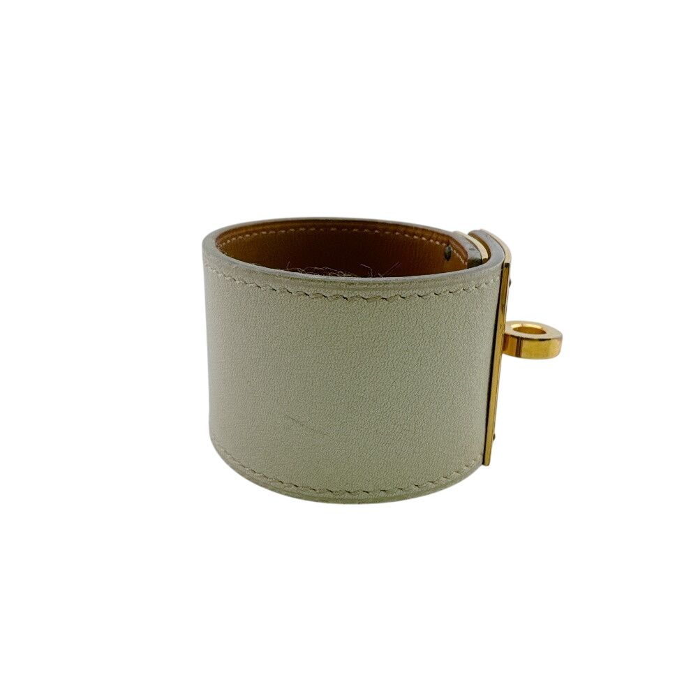 Hermes Bangle Studded Turnlock Wide Tall Bracelet — view 3