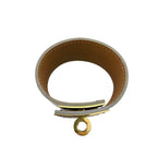 Hermes Bangle Studded Turnlock Wide Tall Bracelet — view 7