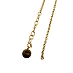 Dior CD Logo CD Navy Necklace — view 6