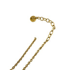 Dior CD Logo CD Navy Necklace — view 4