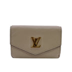 Louis Vuitton Mini Wallet Compact Portefeuille Lock Mini Lockme Trifold