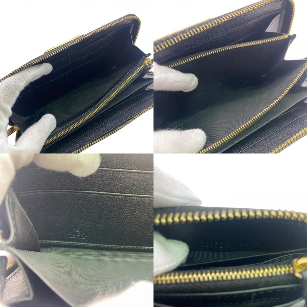 Gucci Zip Around All Over Pattern GG Zip Wallet Supreme — view 8