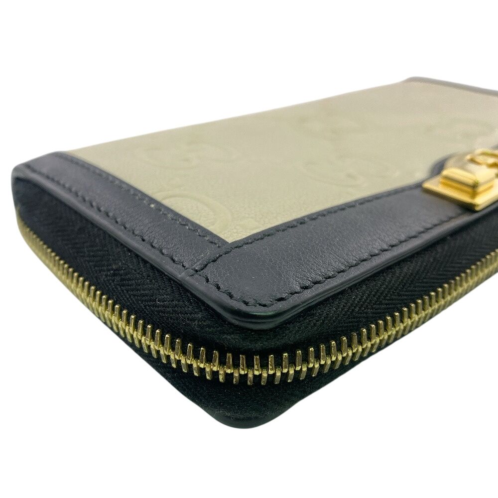Gucci Zip Around All Over Pattern GG Zip Wallet Supreme — view 3