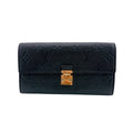 Louis Vuitton Bifold Wallet Portefeuille Sarah Metis Monogram Empreinte
