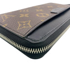 Louis Vuitton L-shaped Zipper Clutch Strap Removable Zippy Dragonne Monogram — view 3