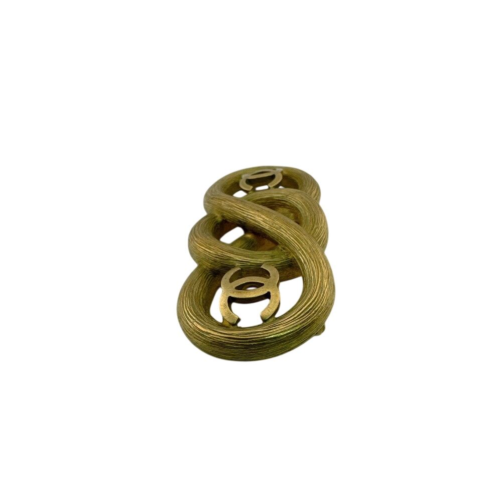 Chanel Pin Vintage Cruise Collection Infinity CC Logo Brooch — view 3