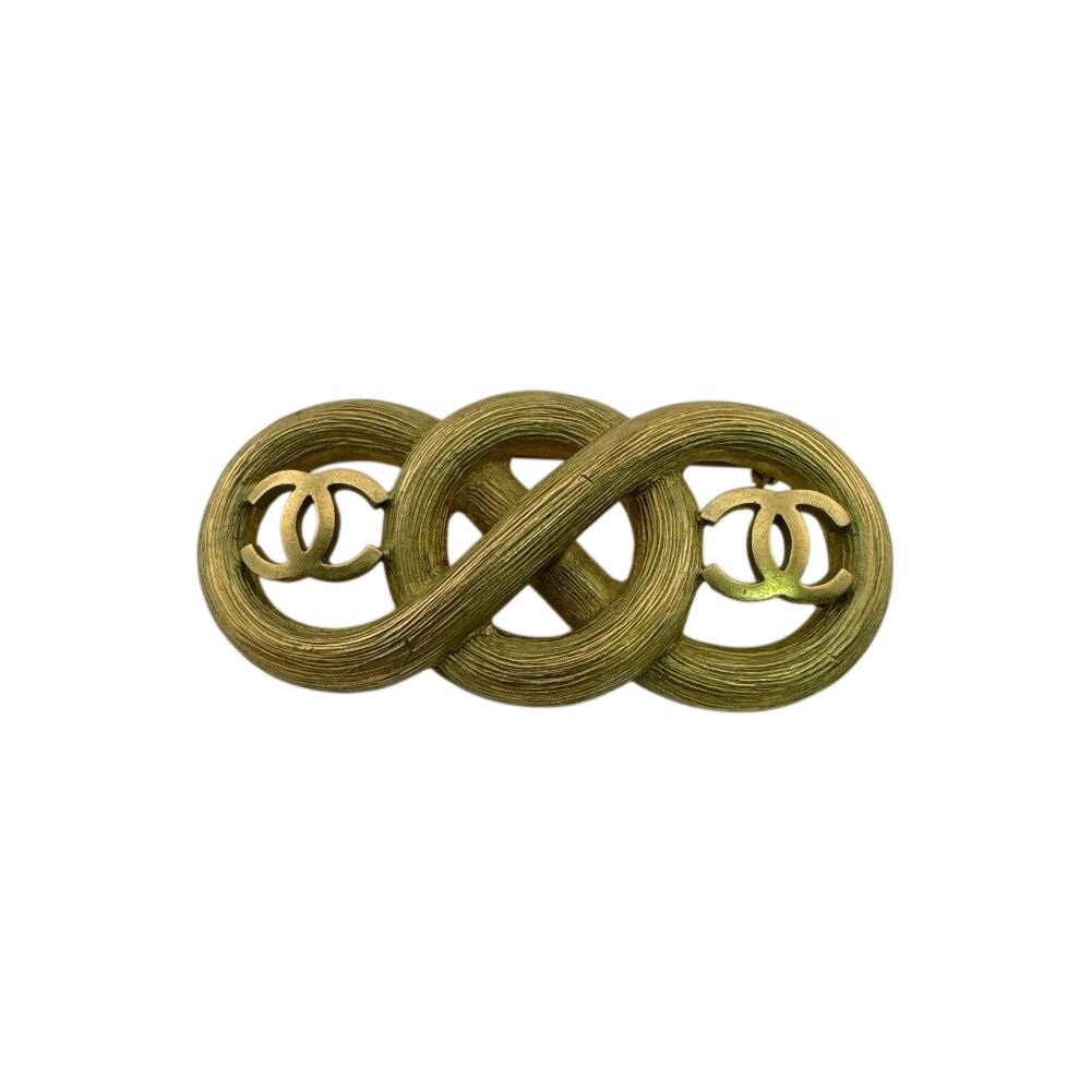 Chanel Pin Vintage Cruise Collection Infinity CC Logo Brooch — view 2