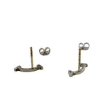 Tiffany & Co Stud Mini T Smile Earrings — view 7