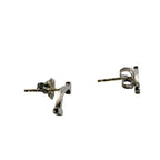 Tiffany & Co Stud Mini T Smile Earrings — view 3