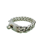 Hermes Kelly Gourmette GM Bracelet