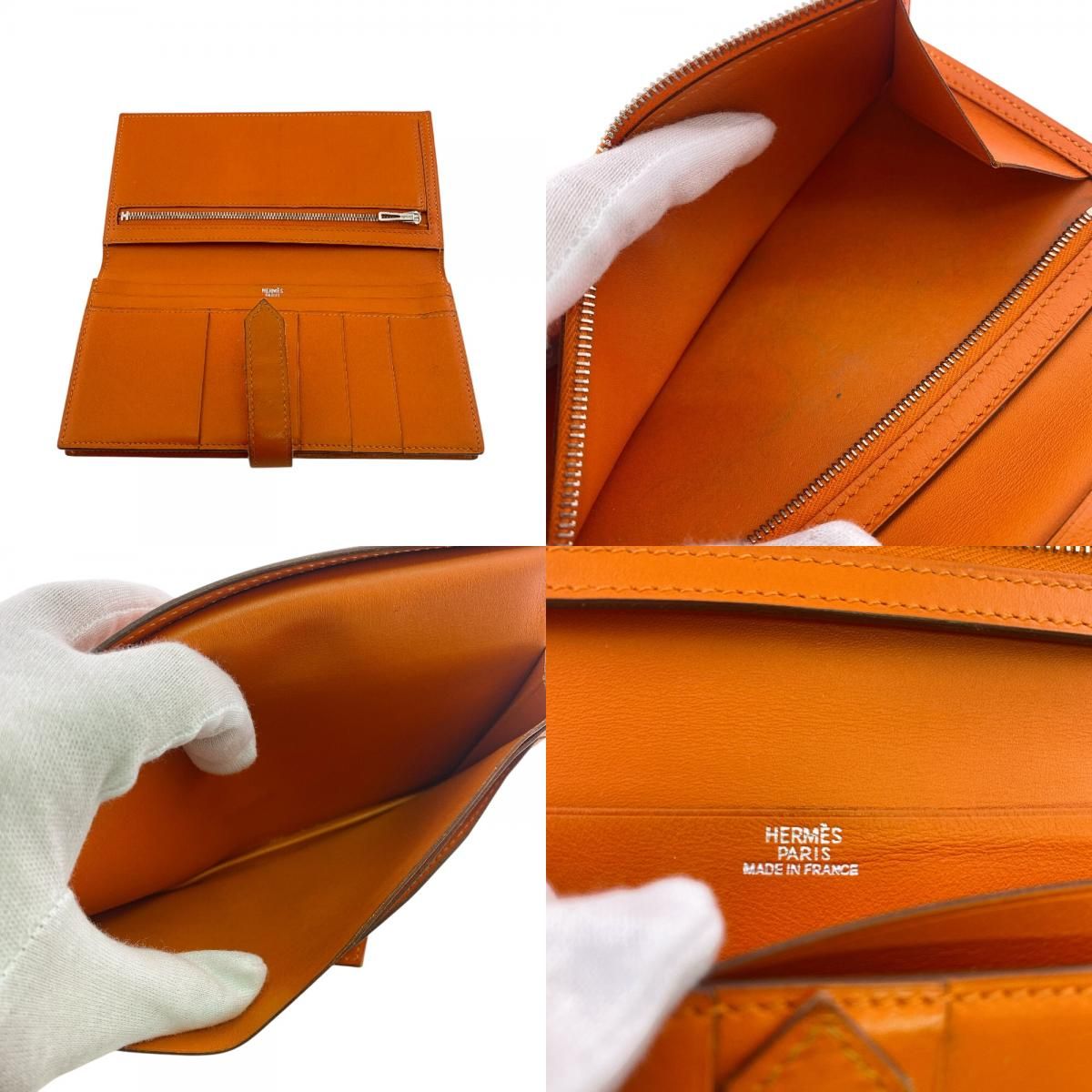 Hermes Wallet Bifold Bearn Souffle — view 8