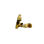 Chanel One Side with Rice Vintage Clip CC Logo Earrings — view 5