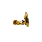 Chanel One Side with Rice Vintage Clip CC Logo Earrings — view 3